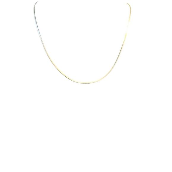 Giani Bernini Sterling Silver Necklace, 16”Square Snake Chain - Picture 1 of 6